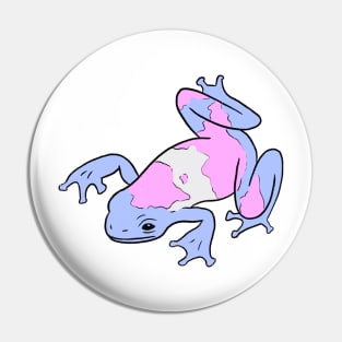 trans frog Pin