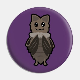 Cute & Fuzzy Bat Pin