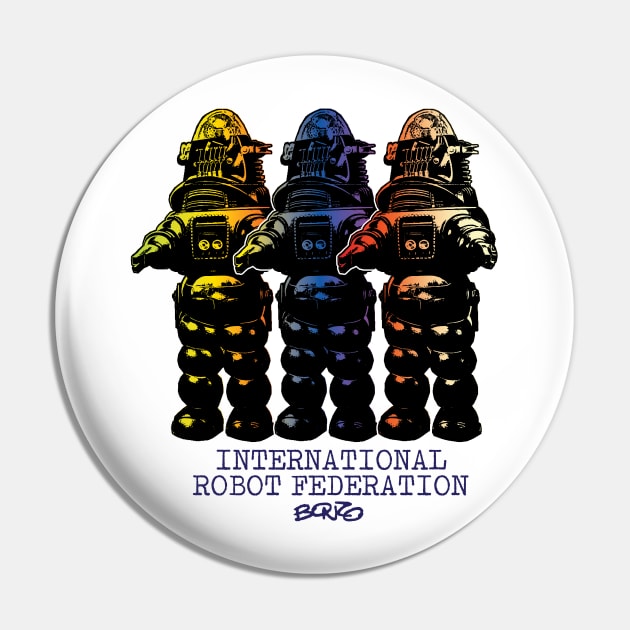 Robot Federation-2 Pin by BonzoTee
