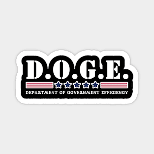 DOGE Department of Government Efficiency Magnet
