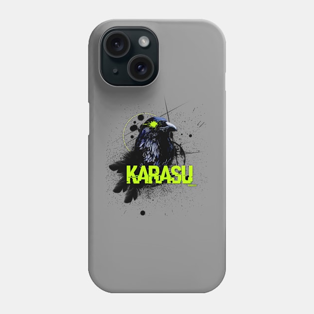 The Way of the Crow Phone Case by Karasu Projects