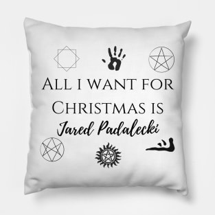 Copy of all i want for Christmas is Sam Winchester Pillow