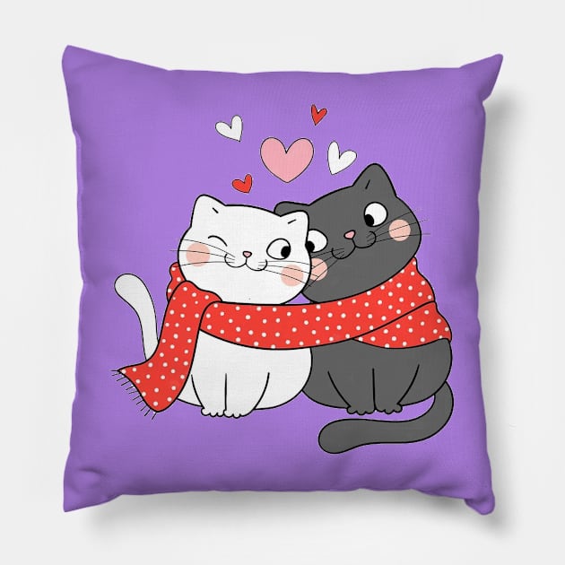 Cat Pillow by marleks