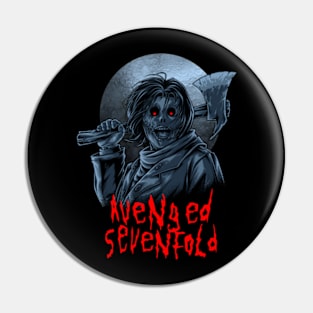 AVENGED KILLER Pin