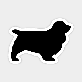 Sussex Spaniel Silhouette Magnet