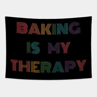 Baking Is My Therapy Tapestry