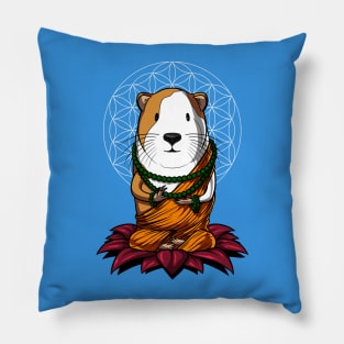 Guinea Pig Buddha Pillow