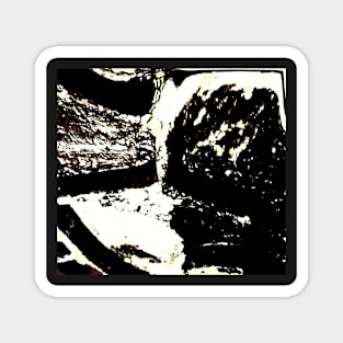 Rocks. Cross Symmetry. Abstract Photography. Magnet