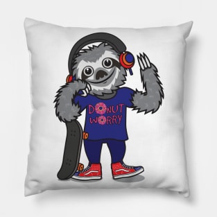 Sloth Life Pillow