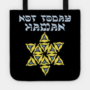 Not Today Haman Purim Holiday Tote