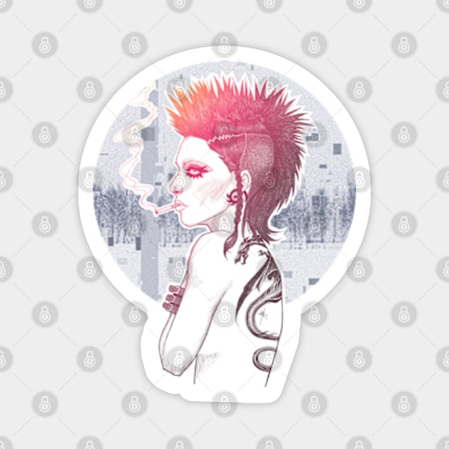 Salander Magnet by attkcherry