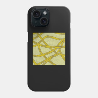 Caution Tape Tangles Phone Case