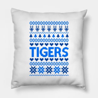 Tigers Ball Club T-Shirt Ugly Sweater Pillow