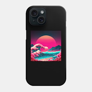 Vaporwave Retrowave Synthwave Zombies Zombie Phone Case