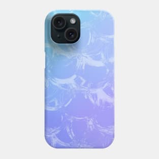 Ombre Mermaid Scales Water Phone Case