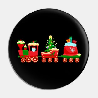 Christmas Train Pin