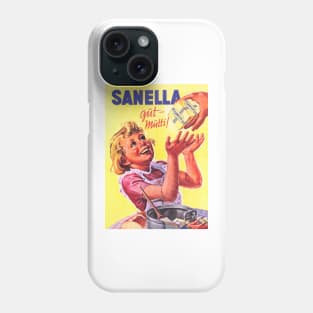 SANELLA Butter Gut Mutti! Cake Baking Vintage German Advertisement Phone Case