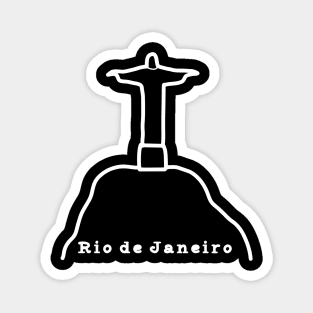 Rio de Janeiro summer travel vintage Magnet