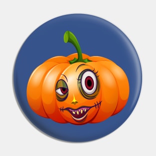 Funny Pumpkin Pin