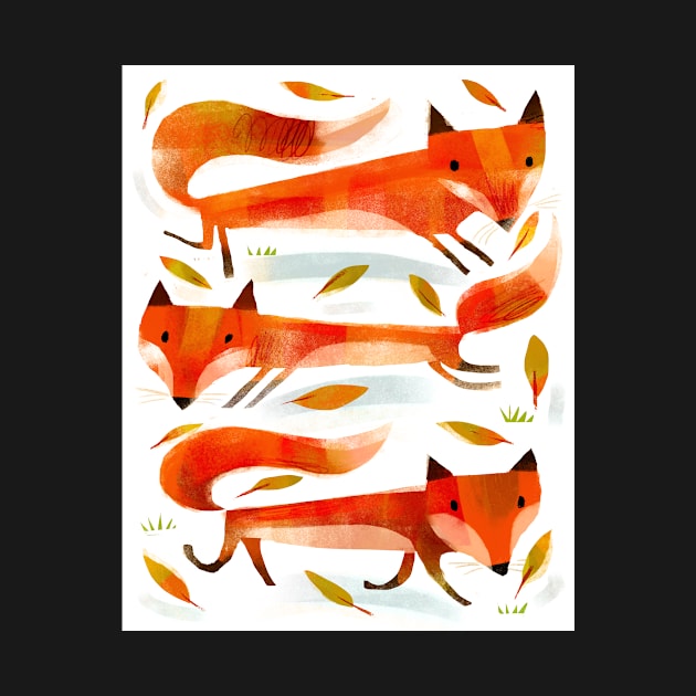 Foxes by Gareth Lucas