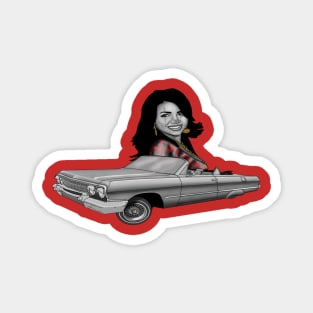 Lowrider chola Magnet