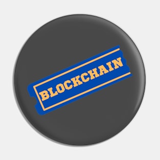 Bitcoin Blockchain-buster Pin