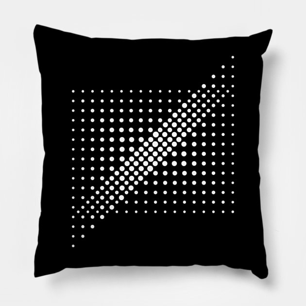 raster squares design Pillow by lkn