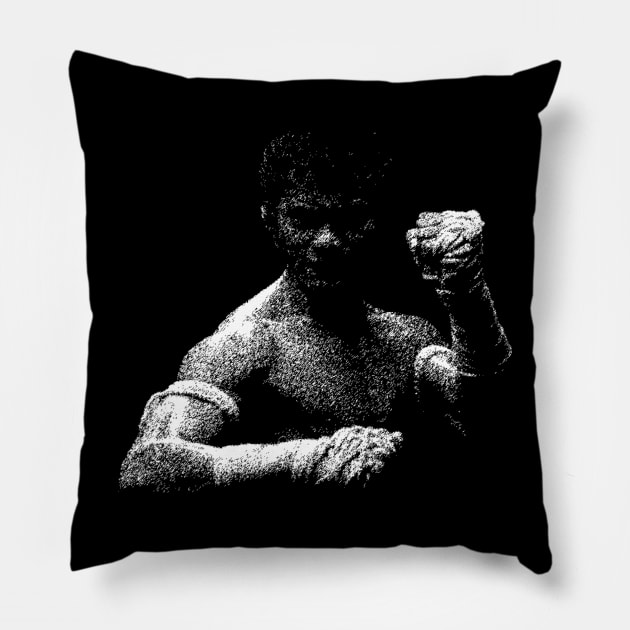 Tony Jaa - Ong Bak Pillow by ArcaNexus