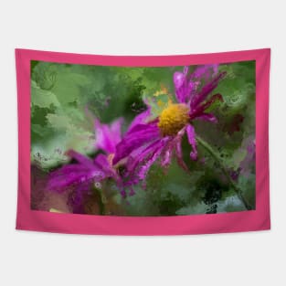 purple freeway daisies Tapestry