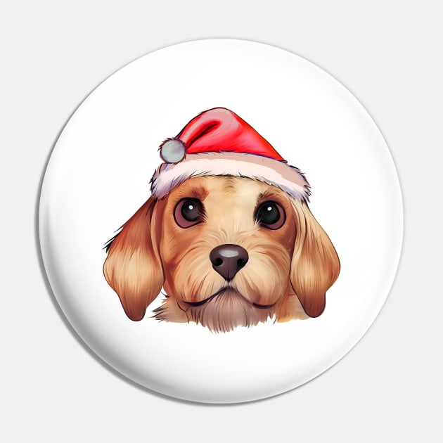 Funny Christmas Dog Pin by TheMegaStore