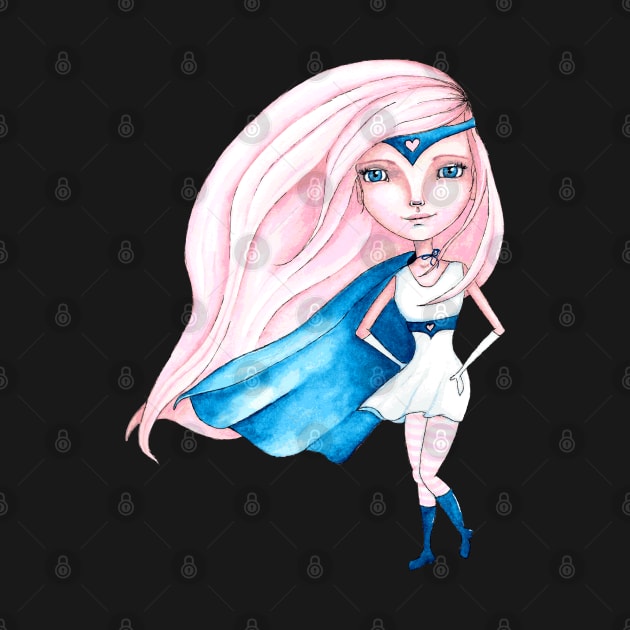 Super Gal (Pink & Blue) by LittleMissTyne