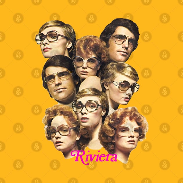 Riviera 70s Fashion Sunglasses by Pop Fan Shop