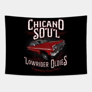 Chicano Soul Lowrider Oldies Legendary Road King Tapestry