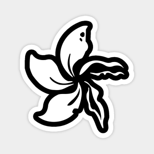 Wilted Bauhinia Flag -- 2019 Hong Kong Protest Magnet