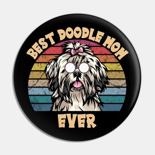 Best Doodle Mom Ever Pin