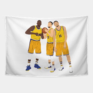 Steph, Klay & Draymond Tapestry