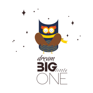 dream design cute owl icon T-Shirt