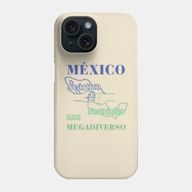 Mexico Megadiverso Phone Case by ProcyonidaeCreative