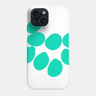 blue dots design Phone Case