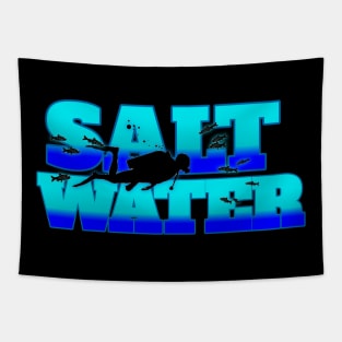 Scuba diving t-shirt designs Tapestry