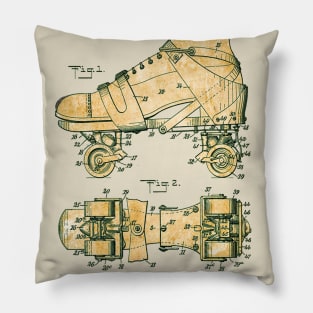 Roller Skates - US Patent Office Pillow