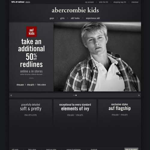 abercrombie kids home page