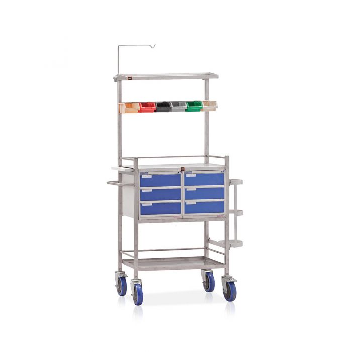 Crash Cart Stainless Steel