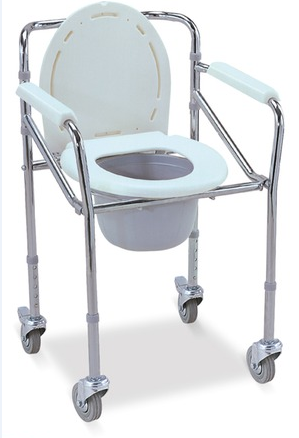 Commode Chair with wheels