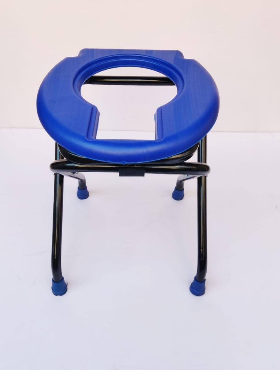 Commode Stool Foldable - Blue