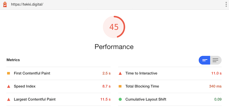 Quick Fix: “Something Went Wrong With the Trace Over Your Page Load” Error on Google Lighthouse