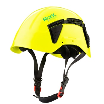 Rock vernehjelm dynamo 397 plus high viz gul