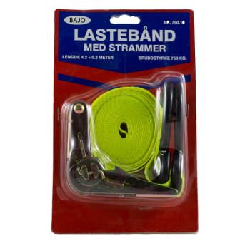 Lastestropp lett 4,2+0,3m 0,75t