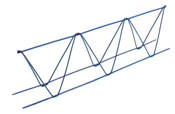 Dista XL avstandsholder 140x2000mm 100m