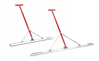 Flytavretter Alu Screed 2,5m m/adapter og teleskopskaft